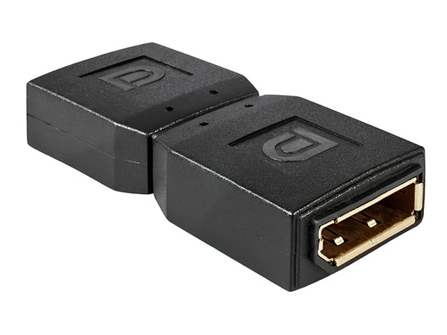 Łącznik gniazdo DisplayPort - gniazdo DisplayPort UltraHD 4K DELOCK